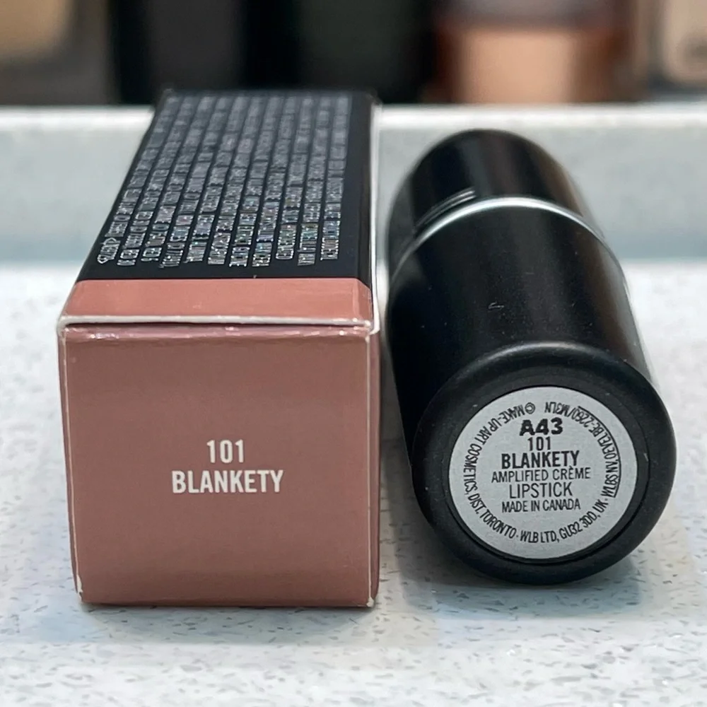 MAC ~ ‘101 BLANKETY’ Amplified Crème Lipstick ~ Original Formula ~ 3 g ~ RARE